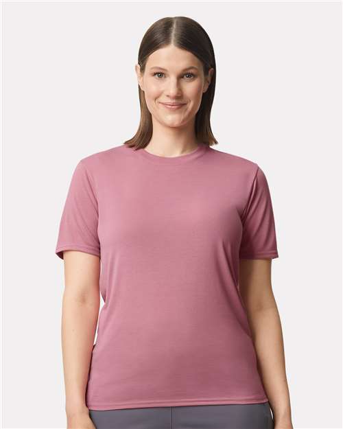 Gildan 42000, Unisex Performance T-shirt, Plumrose