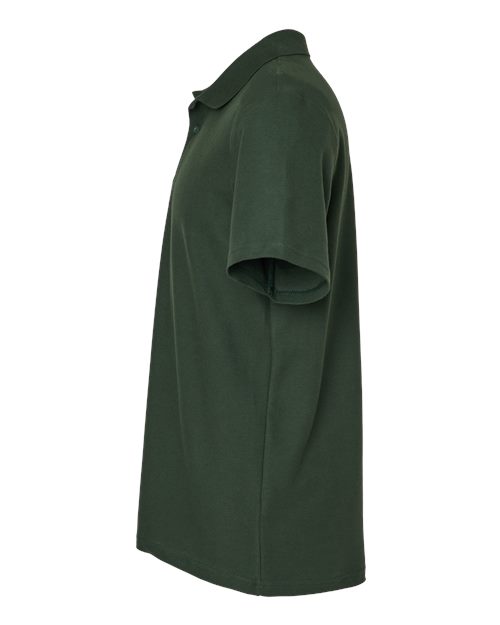 Gildan 64800, Unisex Softstyle Pique Polo, Forest Green