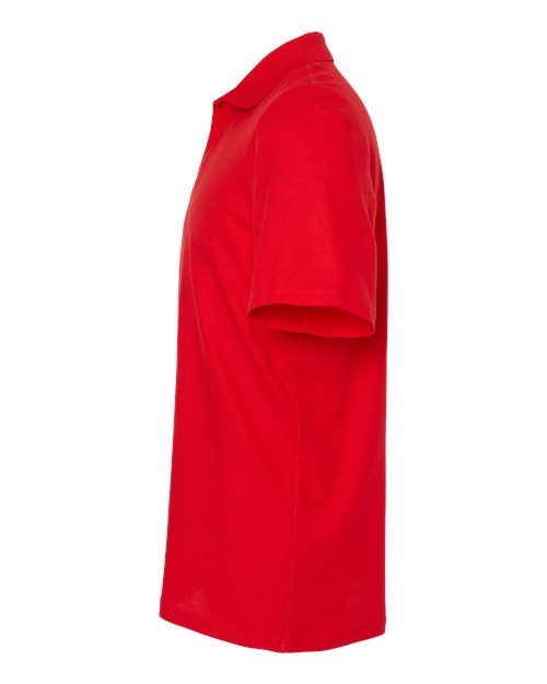 Gildan 64800, Unisex Softstyle Pique Polo, Red