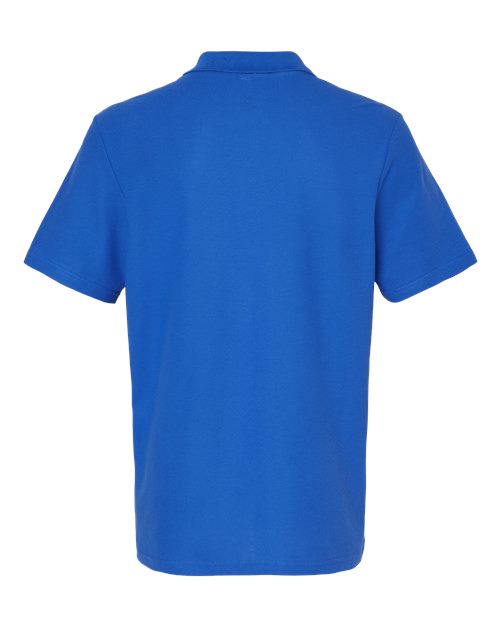 Gildan 64800, Unisex Softstyle Pique Polo, Royal