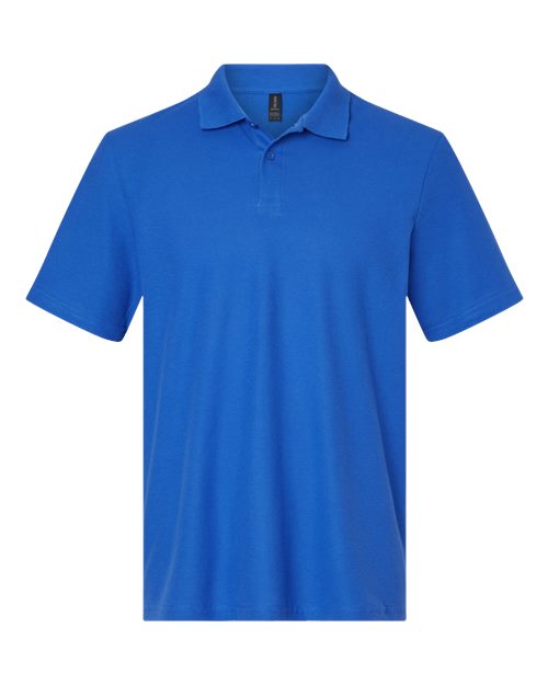 Gildan 64800, Unisex Softstyle Pique Polo, Royal