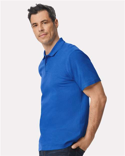 Gildan 64800, Unisex Softstyle Pique Polo, Royal