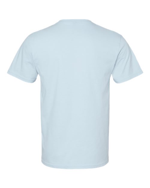 Gildan 65000, Unisex Softstyle Midweight T-shirt, Light Blue