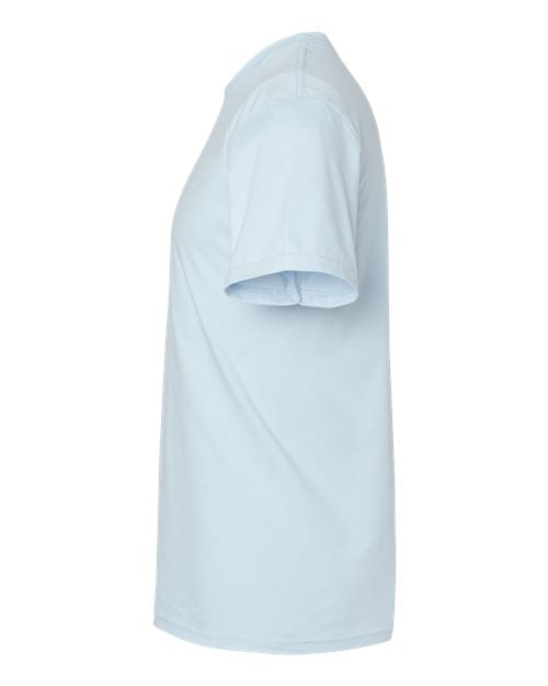 Gildan 65000, Unisex Softstyle Midweight T-shirt, Light Blue