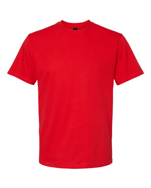 Gildan 65000, Unisex Softstyle Midweight T-shirt, Red