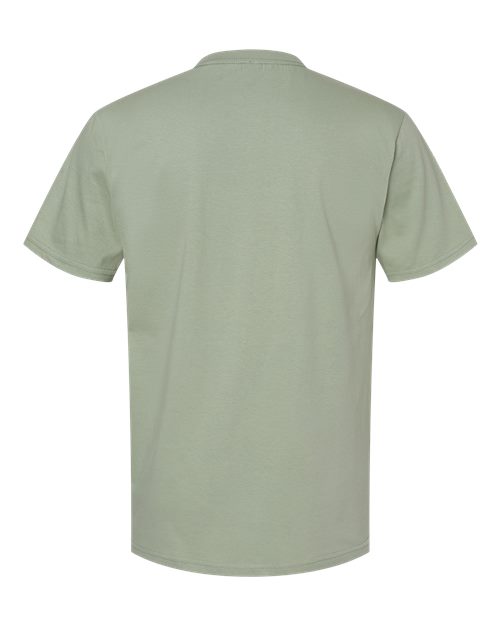 Gildan 65000, Unisex Softstyle Midweight T-shirt, Sage