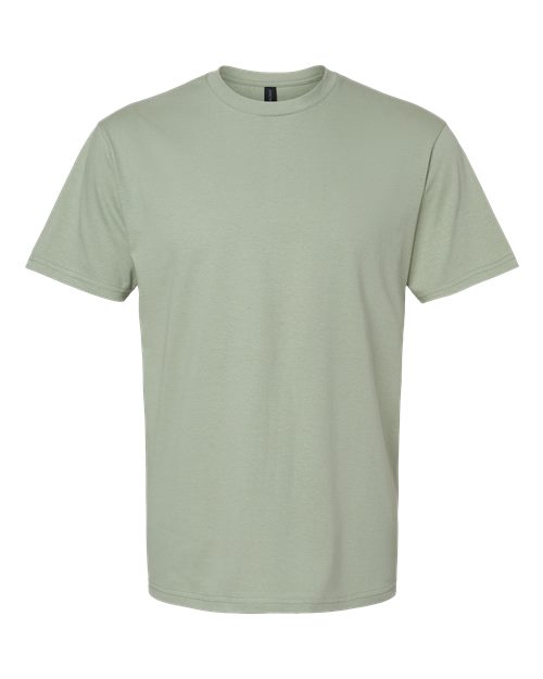 Gildan 65000, Unisex Softstyle Midweight T-shirt, Sage