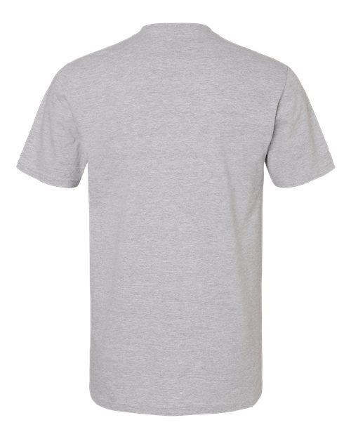 Gildan 65000, Unisex Softstyle Midweight T-shirt, Sport Grey