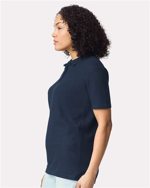 Gildan 64800L, Women's Softstyle Pique Polo, Navy
