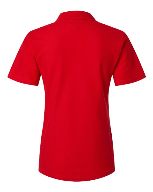 Gildan 64800L, Women's Softstyle Pique Polo, Red