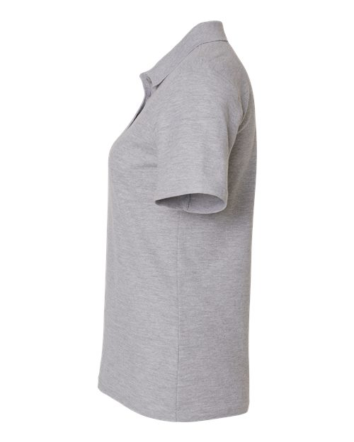 Gildan 64800L, Women's Softstyle Pique Polo, Sport Grey