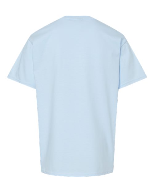 Gildan 65000B, Youth Softstyle Midweight T-shirt, Light Blue