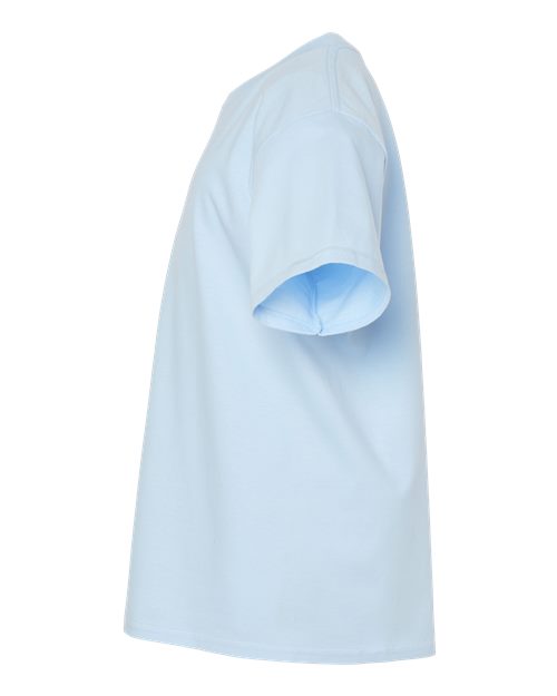 Gildan 65000B, Youth Softstyle Midweight T-shirt, Light Blue