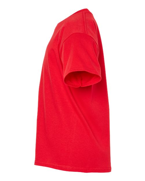 Gildan 65000B, Youth Softstyle Midweight T-shirt, Red