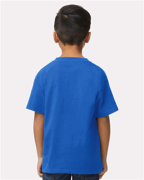 Gildan 65000B, Youth Softstyle Midweight T-shirt, Royal