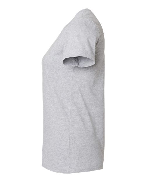 Gildan 65000L, Women's Softstyle Midweight T-shirt, Sport Grey