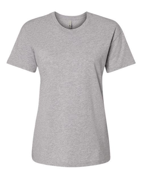 Next Level 3910, Women's Cotton Relaxed Tee, Heather Grey