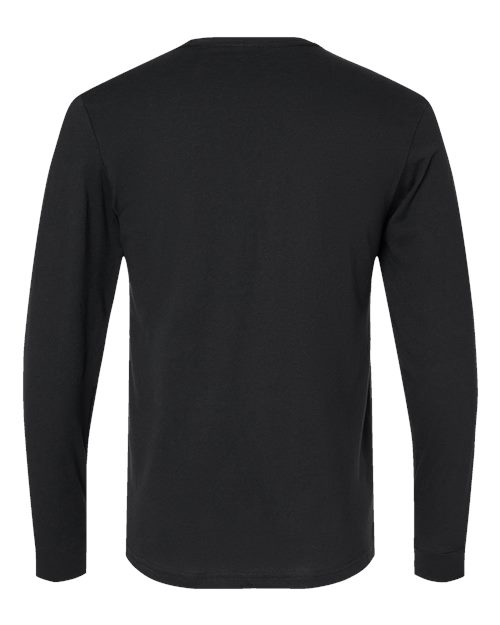 Next Level 6211, Unisex Cvc Long Sleeve Tee, Black