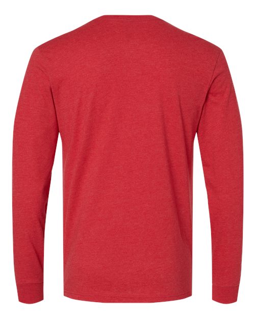 Next Level 6211, Unisex Cvc Long Sleeve Tee, Red