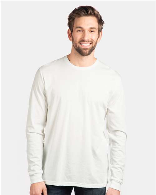 Next Level 6211, Unisex Cvc Long Sleeve Tee, White