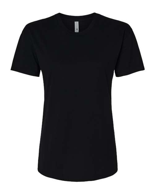 Next Level 6600, Women's Cvc Relaxed Tee, Black
