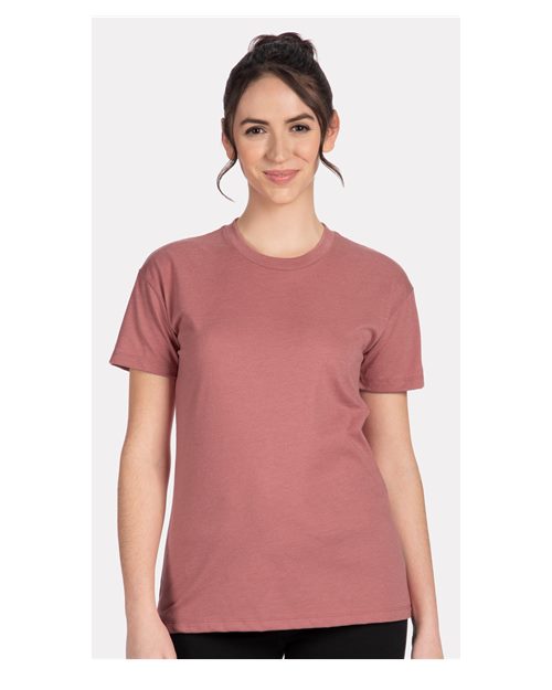 Next Level 6600, Women's Cvc Relaxed Tee, Heather Mauve