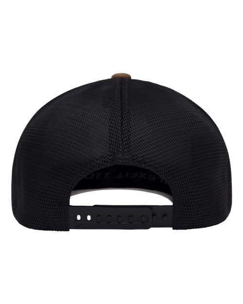 Flexfit 110M, 110 Mesh-back Cap, Coyote Brown/ Black