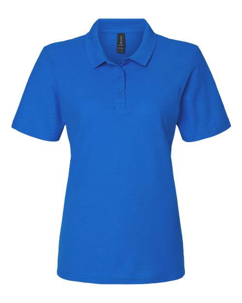 Gildan 64800L, Women's Softstyle Pique Polo, Royal