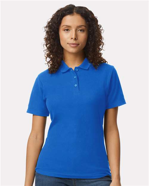 Gildan 64800L, Women's Softstyle Pique Polo, Royal