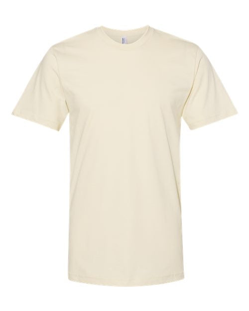 American Apparel 2001, Unisex Fine Jersey Tee, Cream