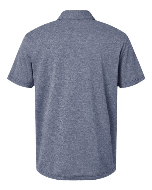 Adidas A582, Men's Heathered Polo, Collegiate Navy Melange