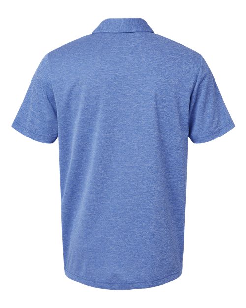 Adidas A582, Men's Heathered Polo, Collegiate Royal Melange