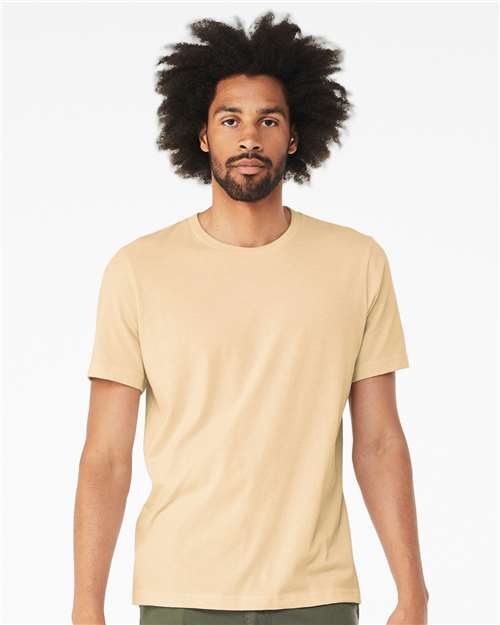CVC Jersey Tee - Heather Soft Cream -  - 7584