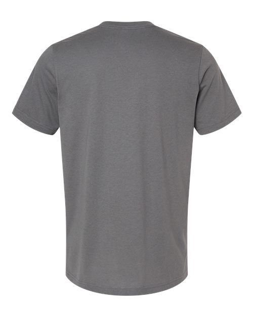 BELLA + CANVAS 3001CVC, Cvc Jersey Tee, Solid Asphalt Blend