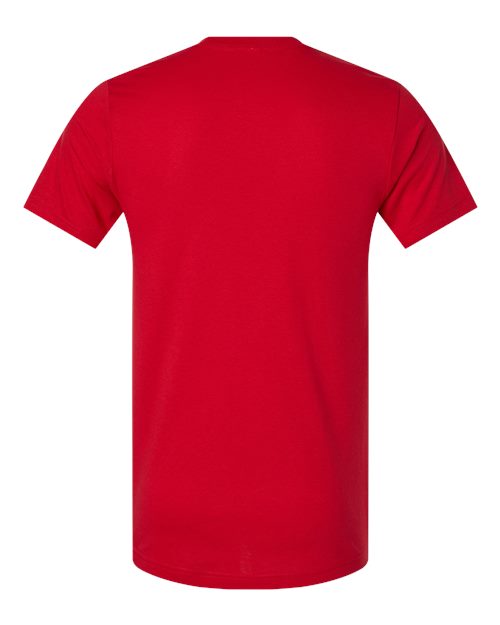 BELLA + CANVAS 3001CVC, Cvc Jersey Tee, Solid Red Blend