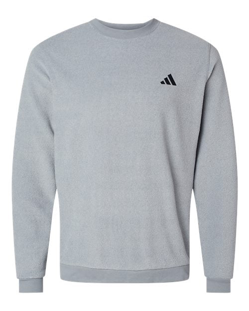 Adidas A586, Men's Terry Loop Crewneck Sweatshirt, Grey Three