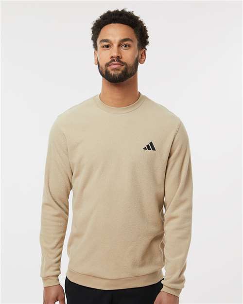 Adidas A586, Men's Terry Loop Crewneck Sweatshirt, Hemp