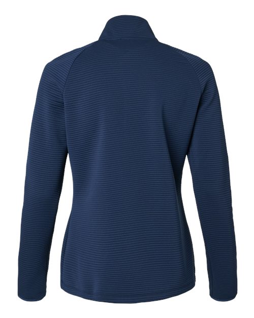 Adidas A589, Women's Spacer Quarter-zip Pullover, Collegiate Navy