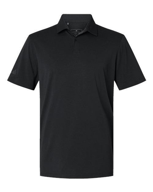 Adidas A590, Men's Blended Polo, Solid Black