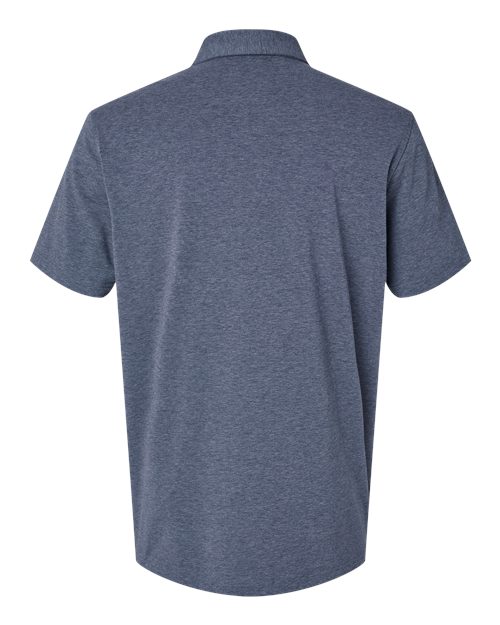 Adidas A590, Men's Blended Polo, Collegiate Navy Melange