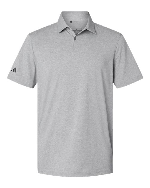 Adidas A590, Men's Blended Polo, Grey Three Melange