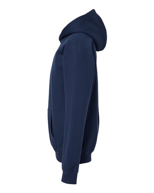 Gildan SF500B, Youth Softstyle Midweight Hooded Sweatshirt, Navy