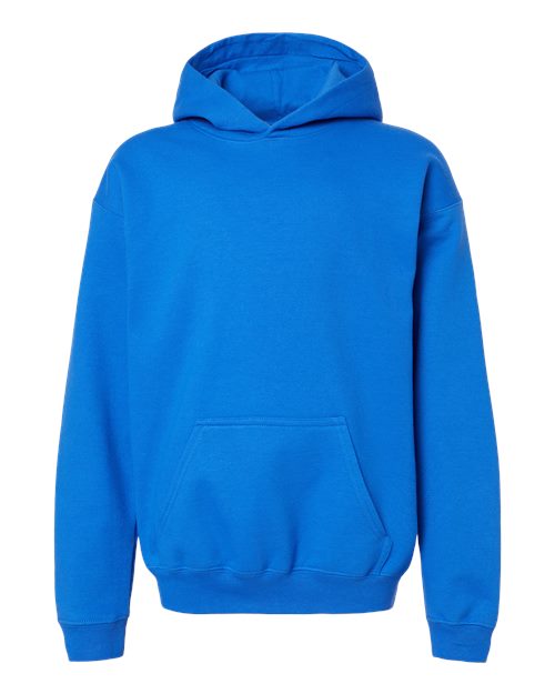 Gildan SF500B, Youth Softstyle Midweight Hooded Sweatshirt, Royal