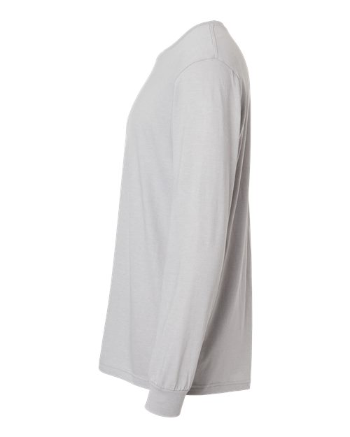 Gildan 64440CVC, Unisex Softstyle Cvc Long Sleeve T-shirt, Cement