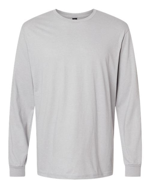 Gildan 64440CVC, Unisex Softstyle Cvc Long Sleeve T-shirt, Cement
