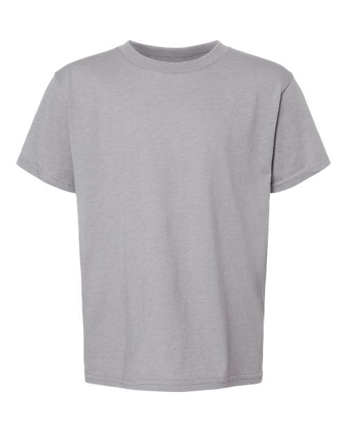 Gildan 64000BCVC, Youth Softstyle Cvc T-shirt, Cement