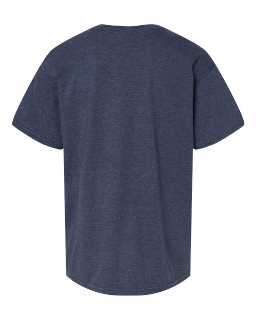 Gildan 64000BCVC, Youth Softstyle Cvc T-shirt, Navy Mist