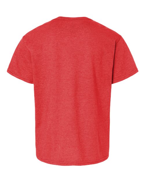 Gildan 64000BCVC, Youth Softstyle Cvc T-shirt, Red Mist