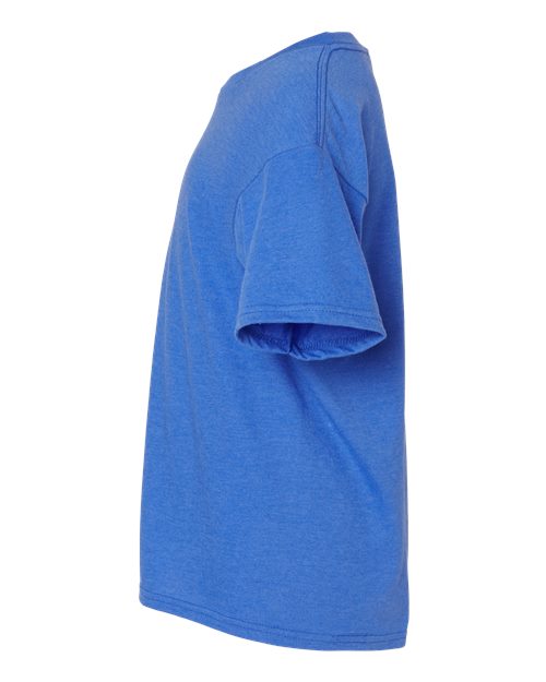 Gildan 64000BCVC, Youth Softstyle Cvc T-shirt, Royal Mist