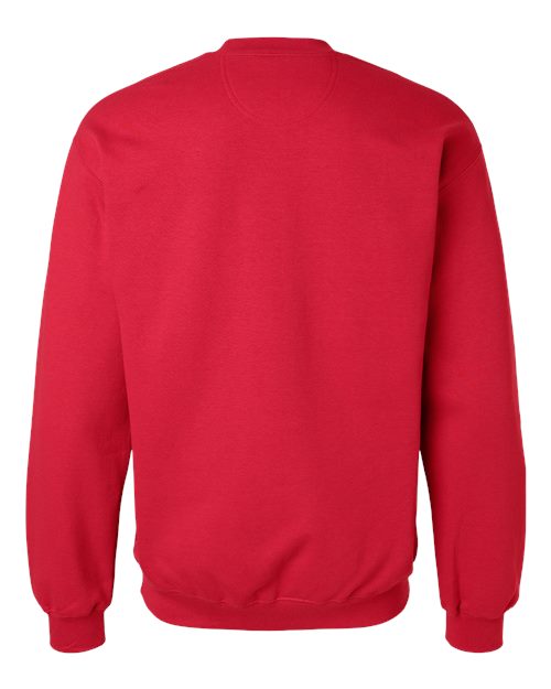 Gildan SF000, Unisex Softstyle Midweight Crewneck Sweatshirt, Red